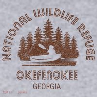 Okefenokee Georgia Wildlife Refuge Canoe Women's Sweatshirt thumb 2