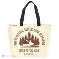 Okefenokee Georgia Wildlife Refuge Canoe Tote Bag thumb 0