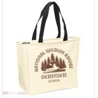 Okefenokee Georgia Wildlife Refuge Canoe Tote Bag thumb 2