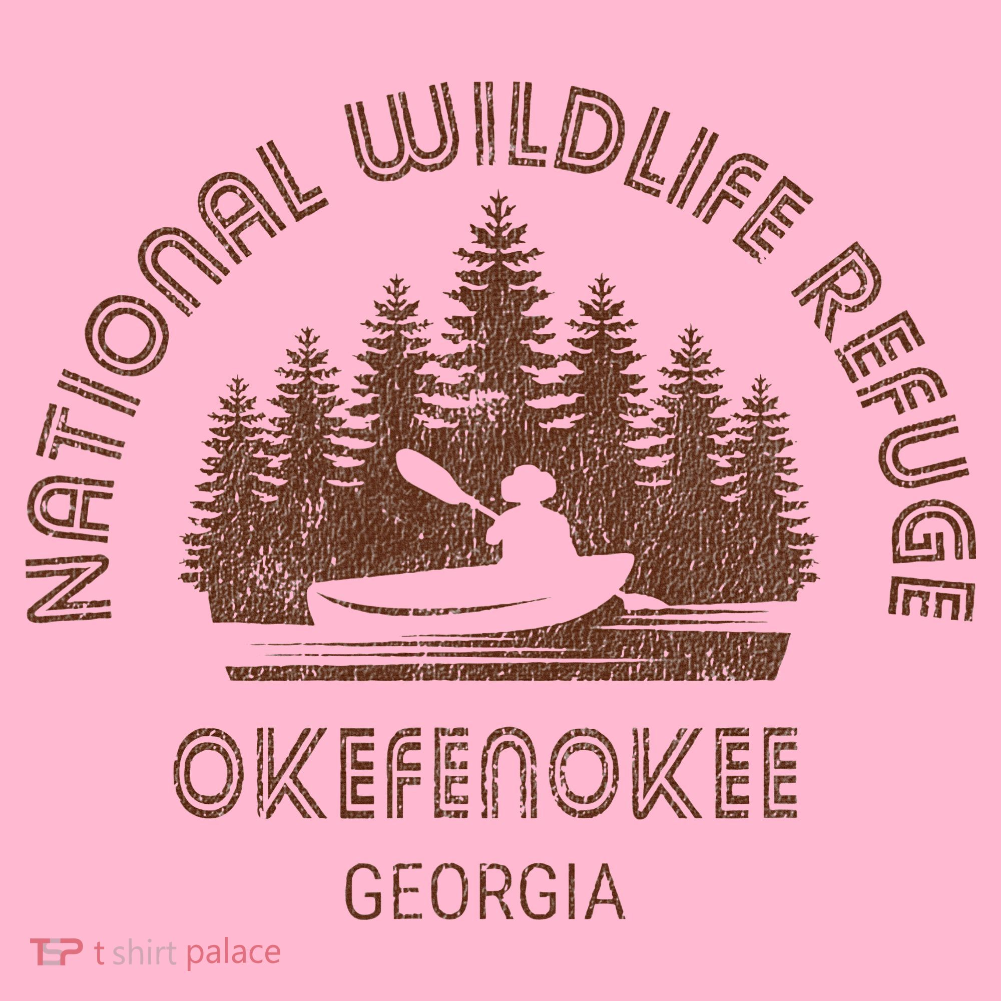 Okefenokee Georgia Wildlife Refuge Canoe Coaster