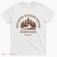Okefenokee Georgia Wildlife Refuge Canoe T-Shirt thumb 0