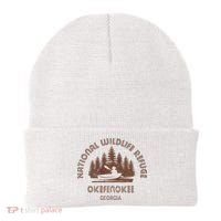 Okefenokee Georgia Wildlife Refuge Canoe Beanie thumb 0