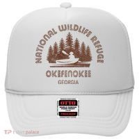 Okefenokee Georgia Wildlife Refuge Canoe Hat thumb 0