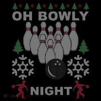 Oh Bowly Night Ugly Christmas Doggie Tank thumb 4