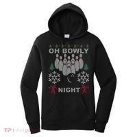 Oh Bowly Night Ugly Christmas Women's Hoodie thumb 0