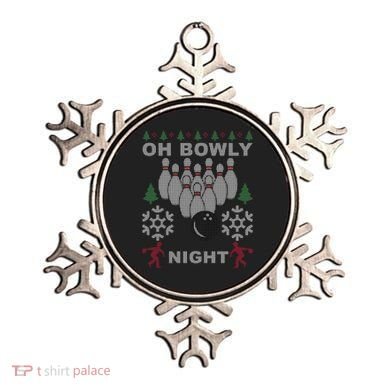 Oh Bowly Night Ugly Christmas Ornament
