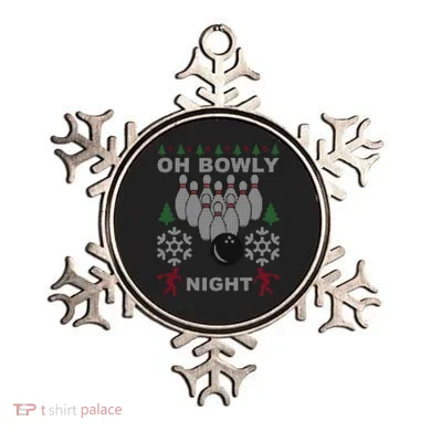 Oh Bowly Night Ugly Christmas Ornament