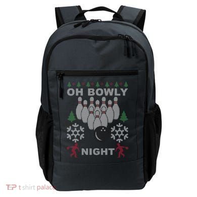 Oh Bowly Night Ugly Christmas Backpack