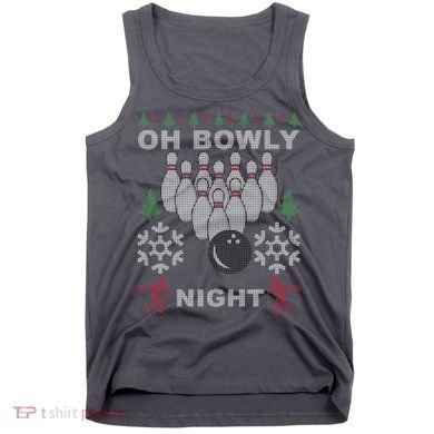 Oh Bowly Night Ugly Christmas Tank Top