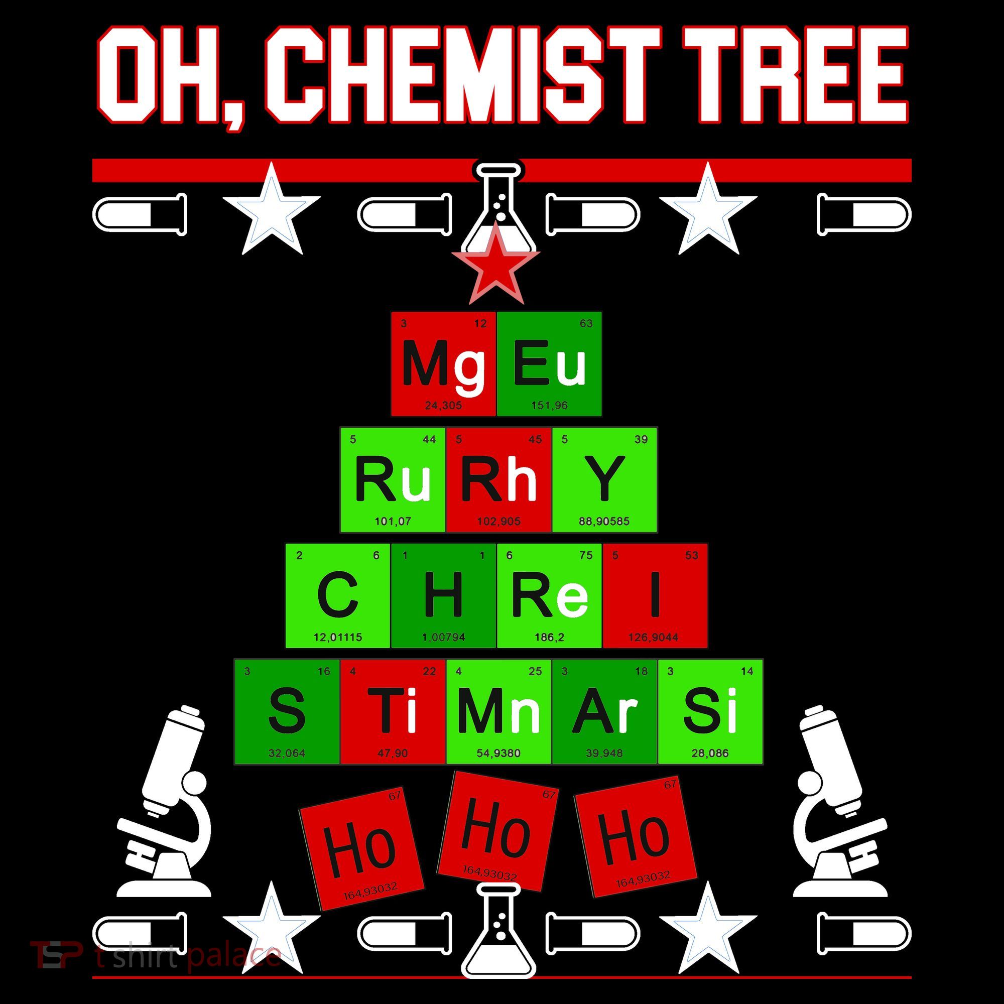Oh Chemist Tree Coaster
