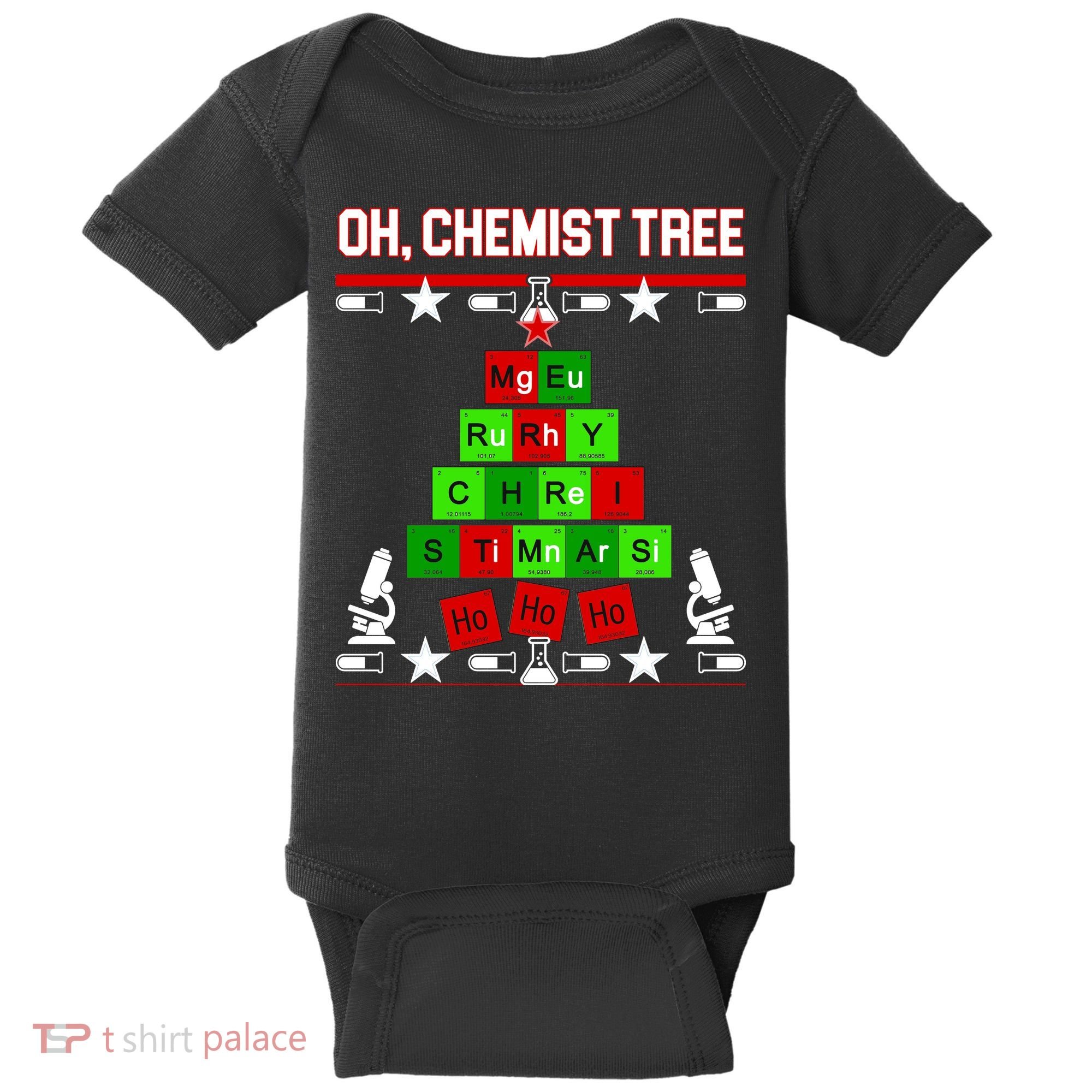 Oh Chemist Tree Baby Bodysuit