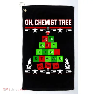 Oh Chemist Tree Golf Towel