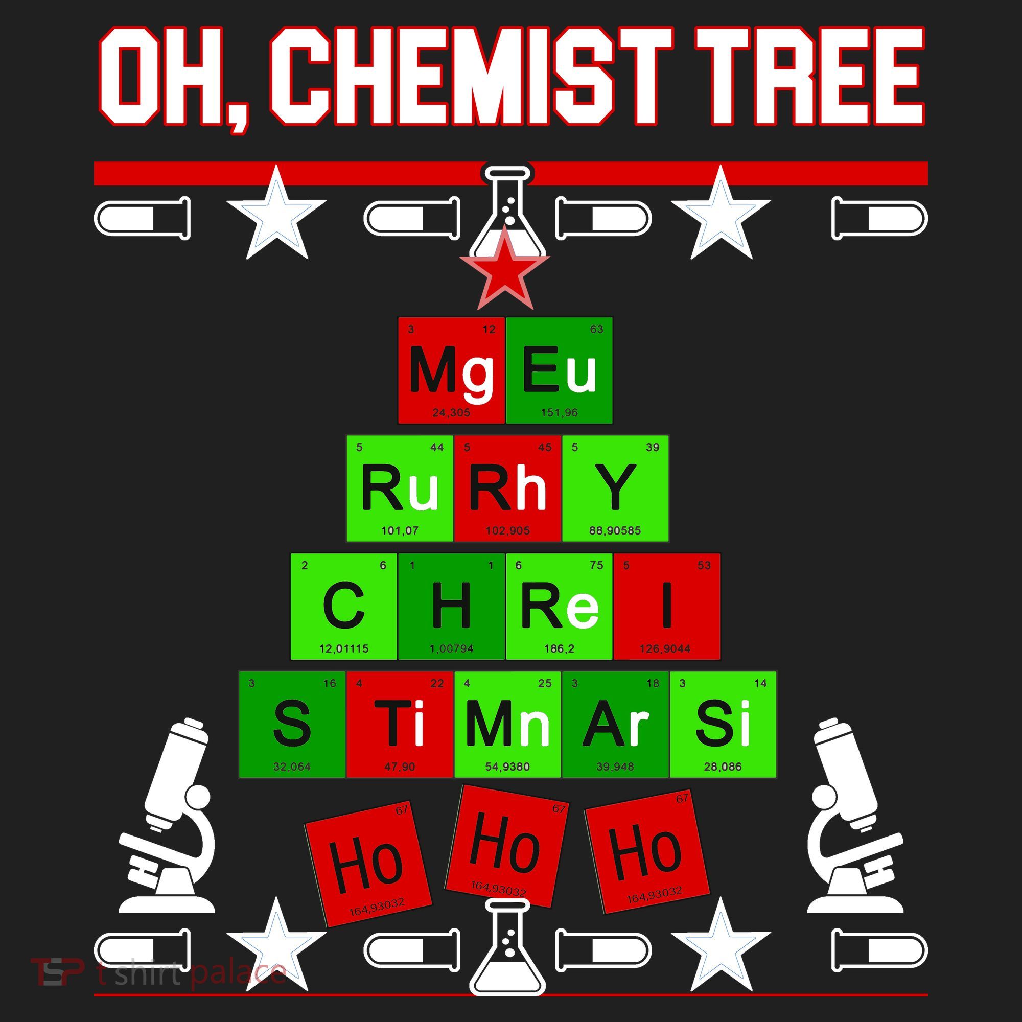 Oh Chemist Tree Golf Towel