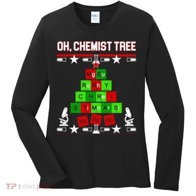 Oh Chemist Tree Women's Long Sleeve Shirt