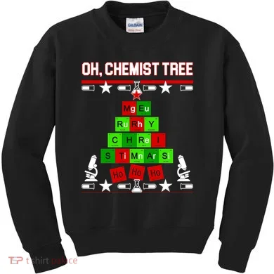 Oh Chemist Tree Kids Sweatshirt