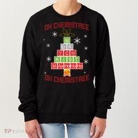 Oh Chemist Tree Funny Christmas Women's Sweatshirt thumb 0