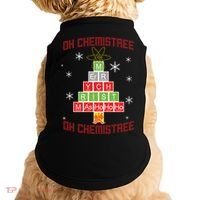 Oh Chemist Tree Funny Christmas Doggie Tank thumb 0