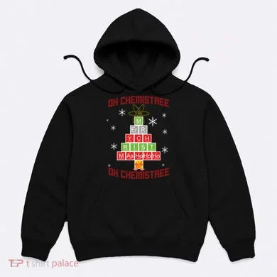 Oh Chemist Tree Funny Christmas Hoodie