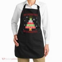 Oh Chemist Tree Funny Christmas Apron thumb 2