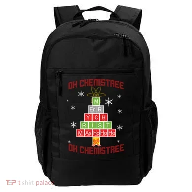 Oh Chemist Tree Funny Christmas Backpack