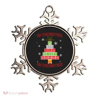 Oh Chemist Tree Funny Christmas Ornament