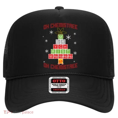 Oh Chemist Tree Funny Christmas Hat