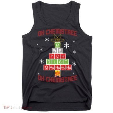 Oh Chemist Tree Funny Christmas Tank Top