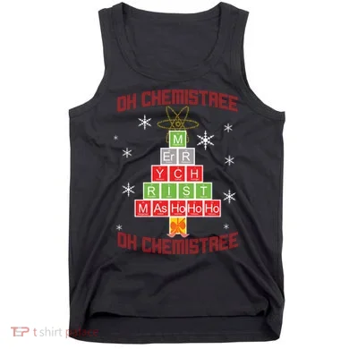 Oh Chemist Tree Funny Christmas Tank Top