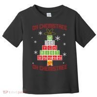 Oh Chemist Tree Funny Christmas Toddler T-Shirt thumb 0