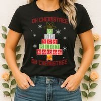 Oh Chemist Tree Funny Christmas Women's T-Shirt thumb 2