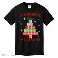 Oh Chemist Tree Funny Christmas Kids T-Shirt thumb 0