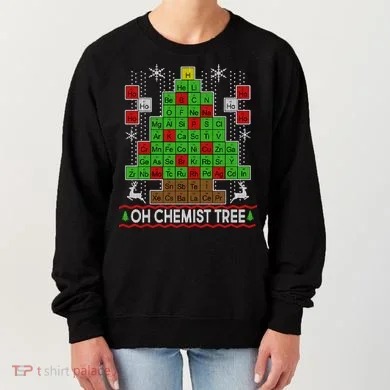 Oh Chemist Tree Ugly Christmas Sweater Women's Sweatshirt