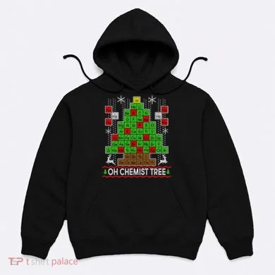 Oh Chemist Tree Ugly Christmas Sweater Hoodie