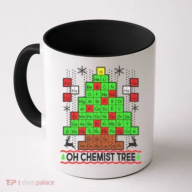 Oh Chemist Tree Ugly Christmas Sweater Coffee Mug