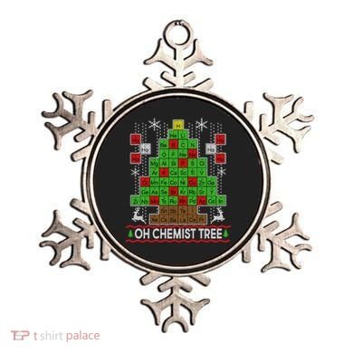 Oh Chemist Tree Ugly Christmas Sweater Ornament