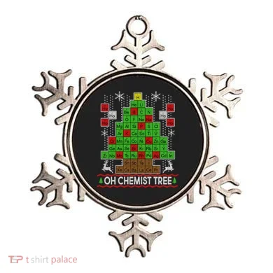 Oh Chemist Tree Ugly Christmas Sweater Ornament