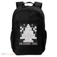 Oh Chemistry Tree Chemist Ugly Christmas Sweater Backpack thumb 0