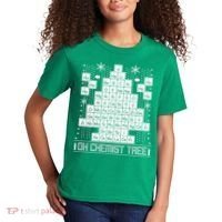 Oh Chemistry Tree Chemist Ugly Christmas Sweater Kids T-Shirt thumb 2