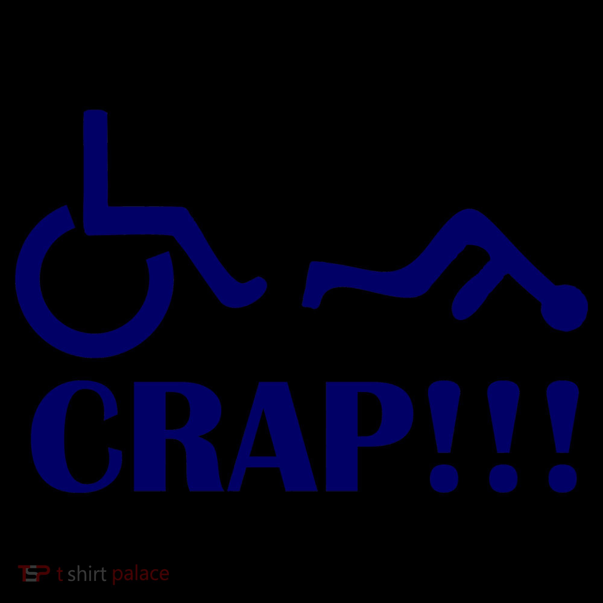 Oh Crap Wheel Chair Fail Coffee Mug