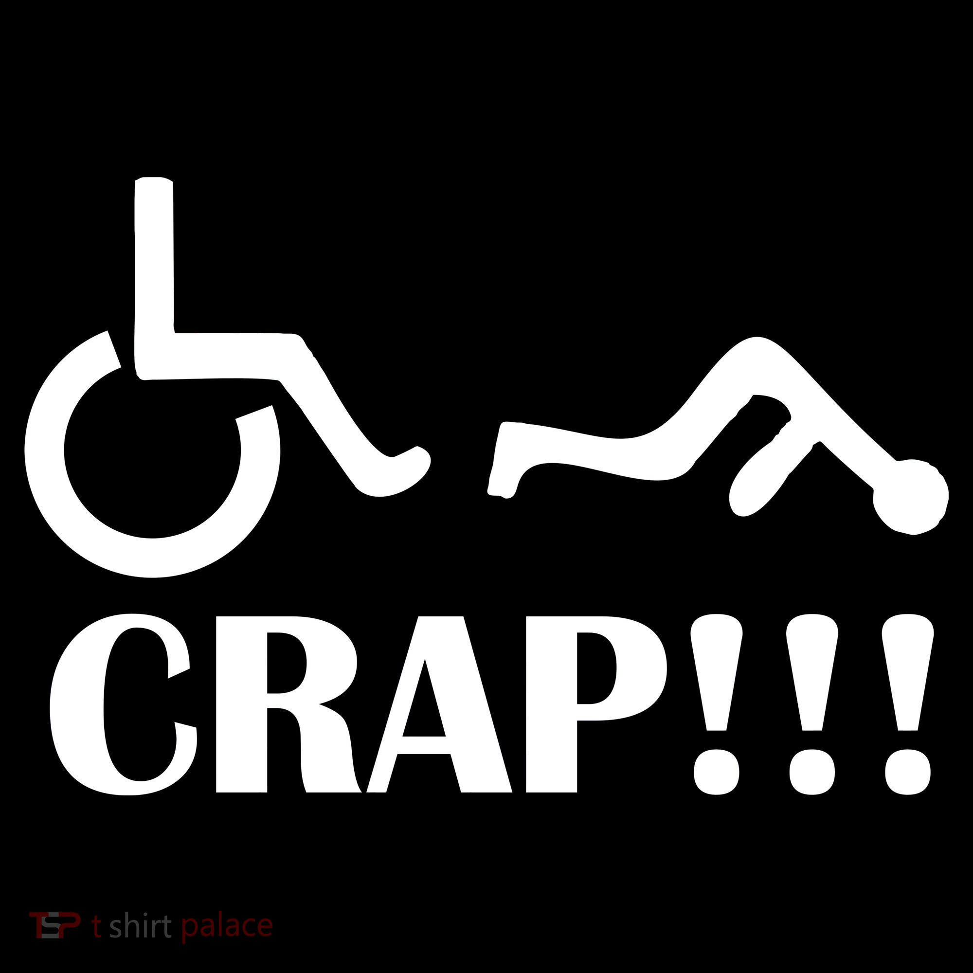 Oh Crap Wheel Chair Fail Kids Hoodie