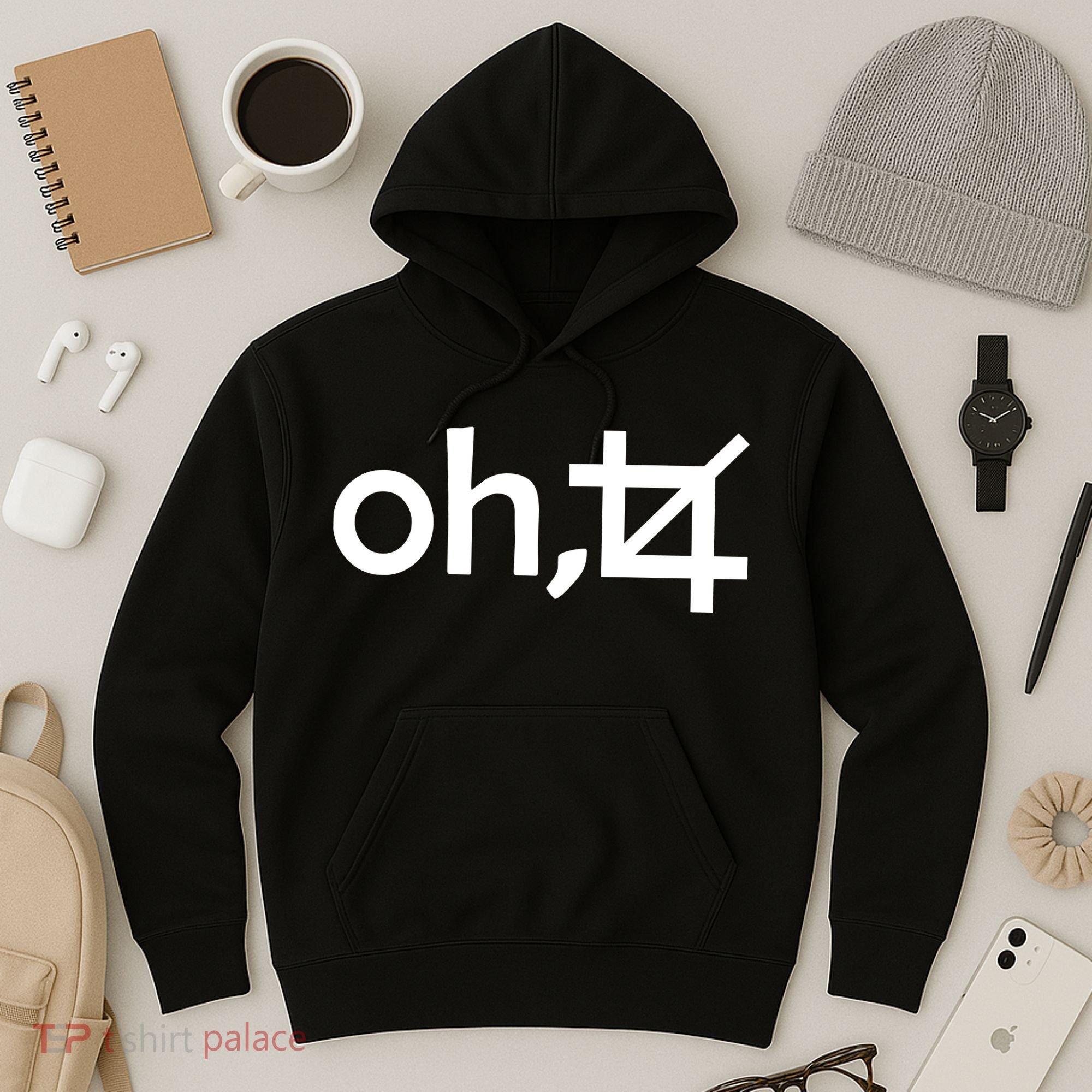 Oh Crop Hoodie