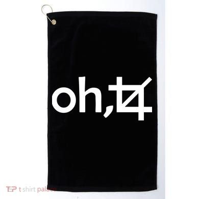 Oh Crop Golf Towel