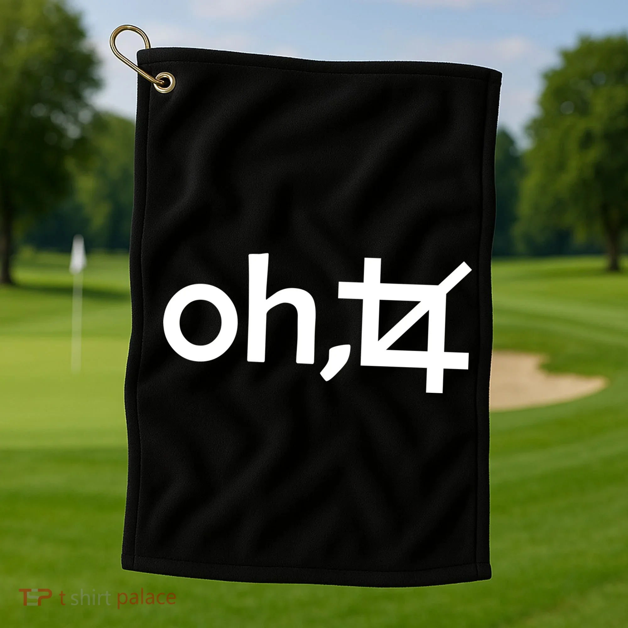 Oh Crop Golf Towel