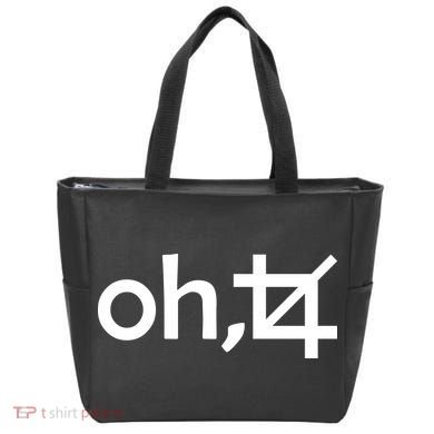 Oh Crop Tote Bag