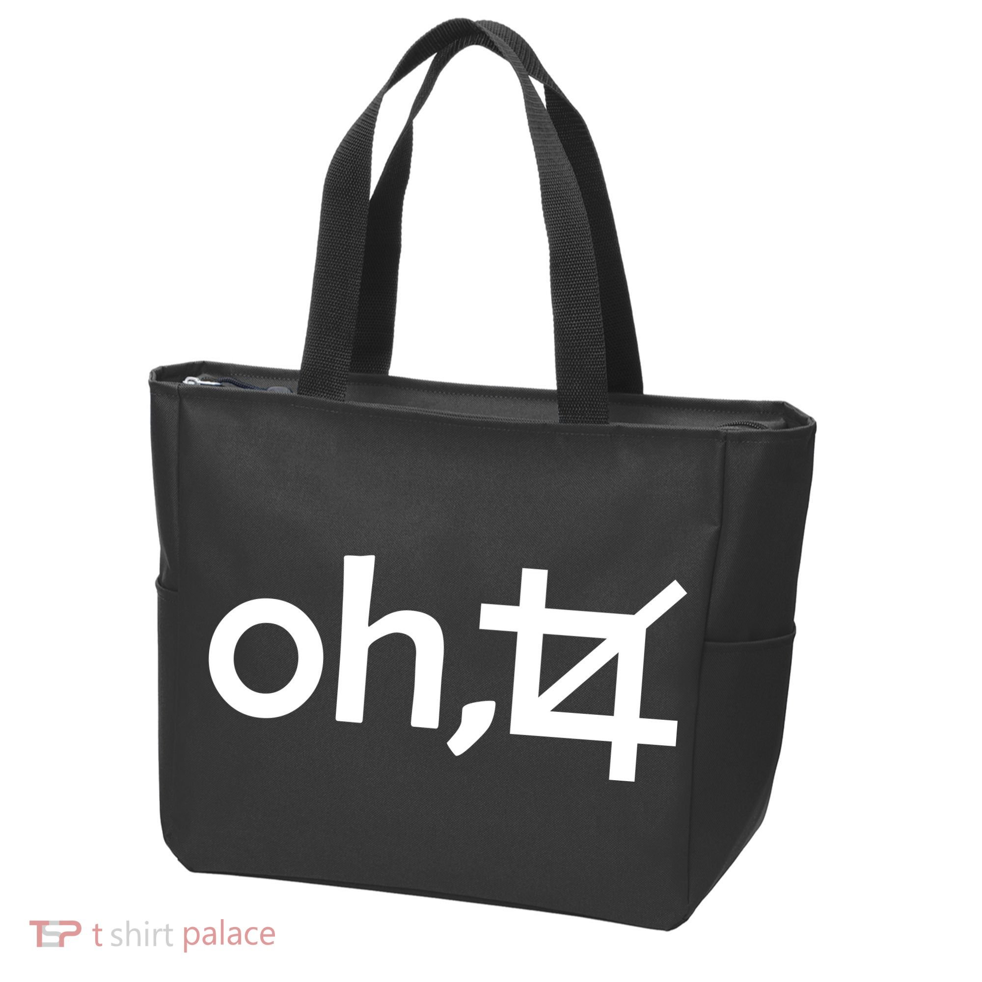 Oh Crop Tote Bag