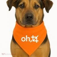 Oh Crop USA-Made Doggie Bandana thumb 1