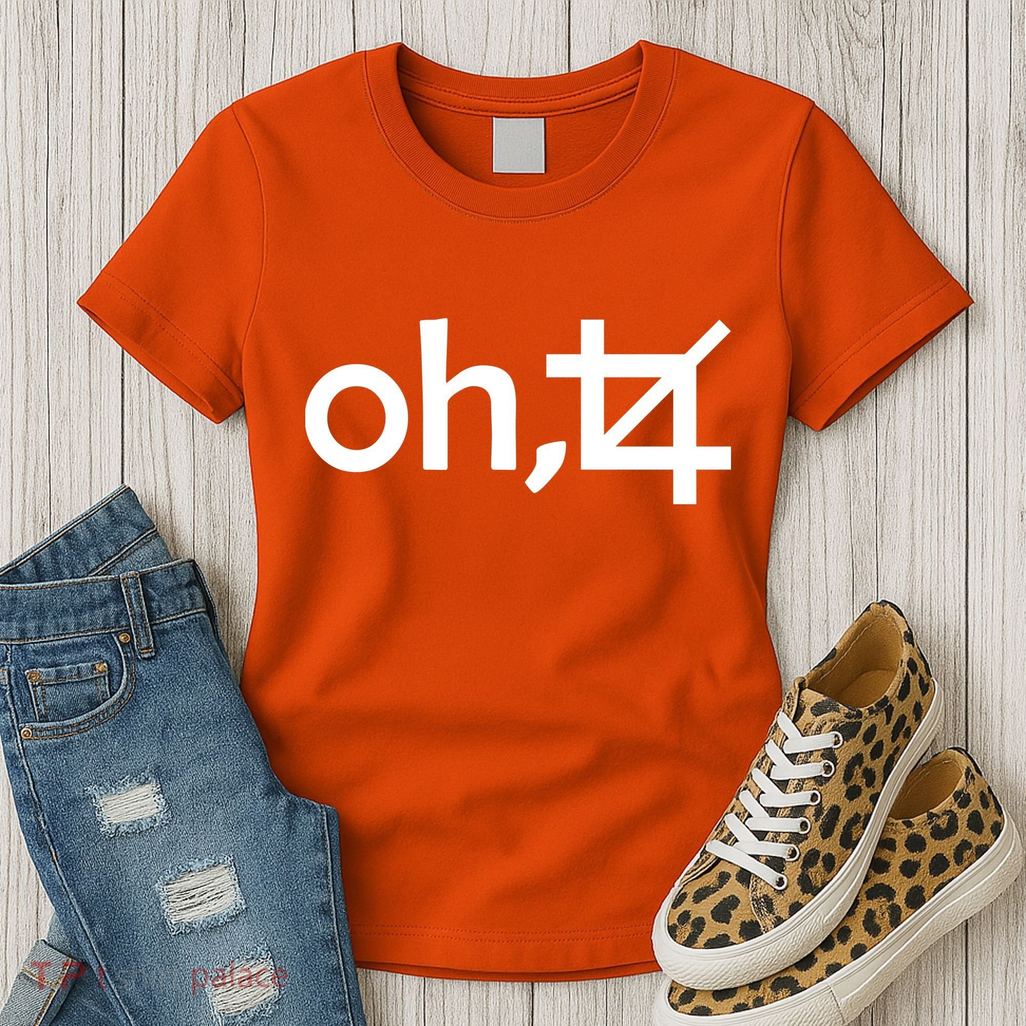 Oh Crop Women's T-Shirt