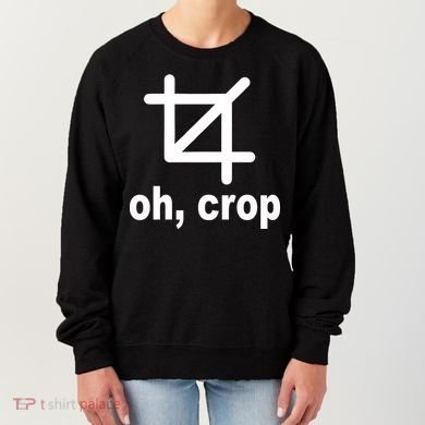 Oh Crop Math Geek Women's Sweatshirt