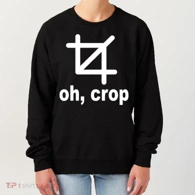 Oh Crop Math Geek Women's Sweatshirt