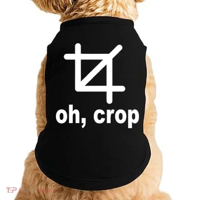 Oh Crop Math Geek Doggie Tank